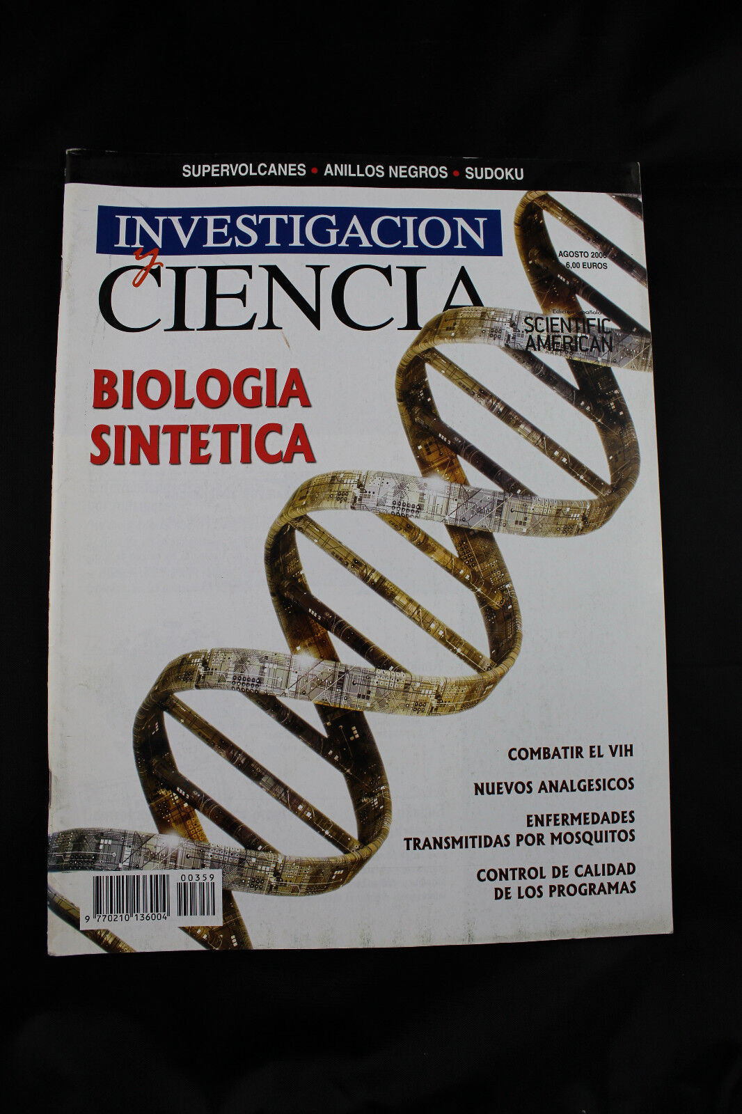 Magazine Research And Science Biology Synthetic - August 2006