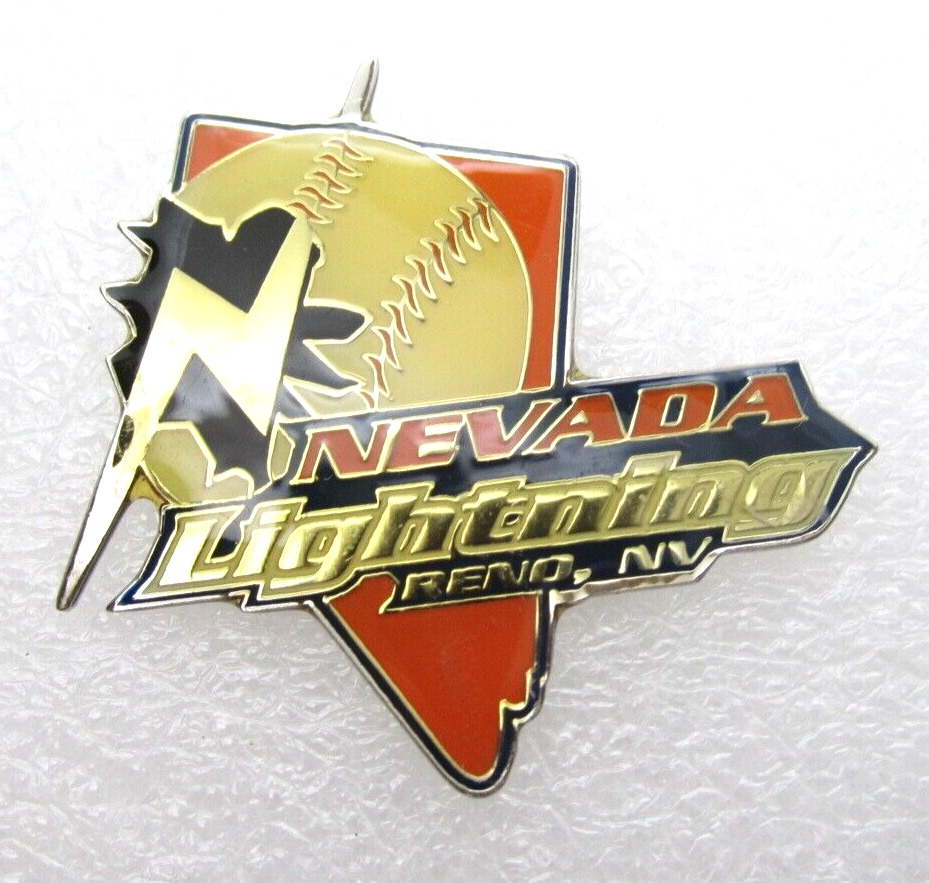 Nevada Lightning Reno Baseball Lapel Pin (C590)