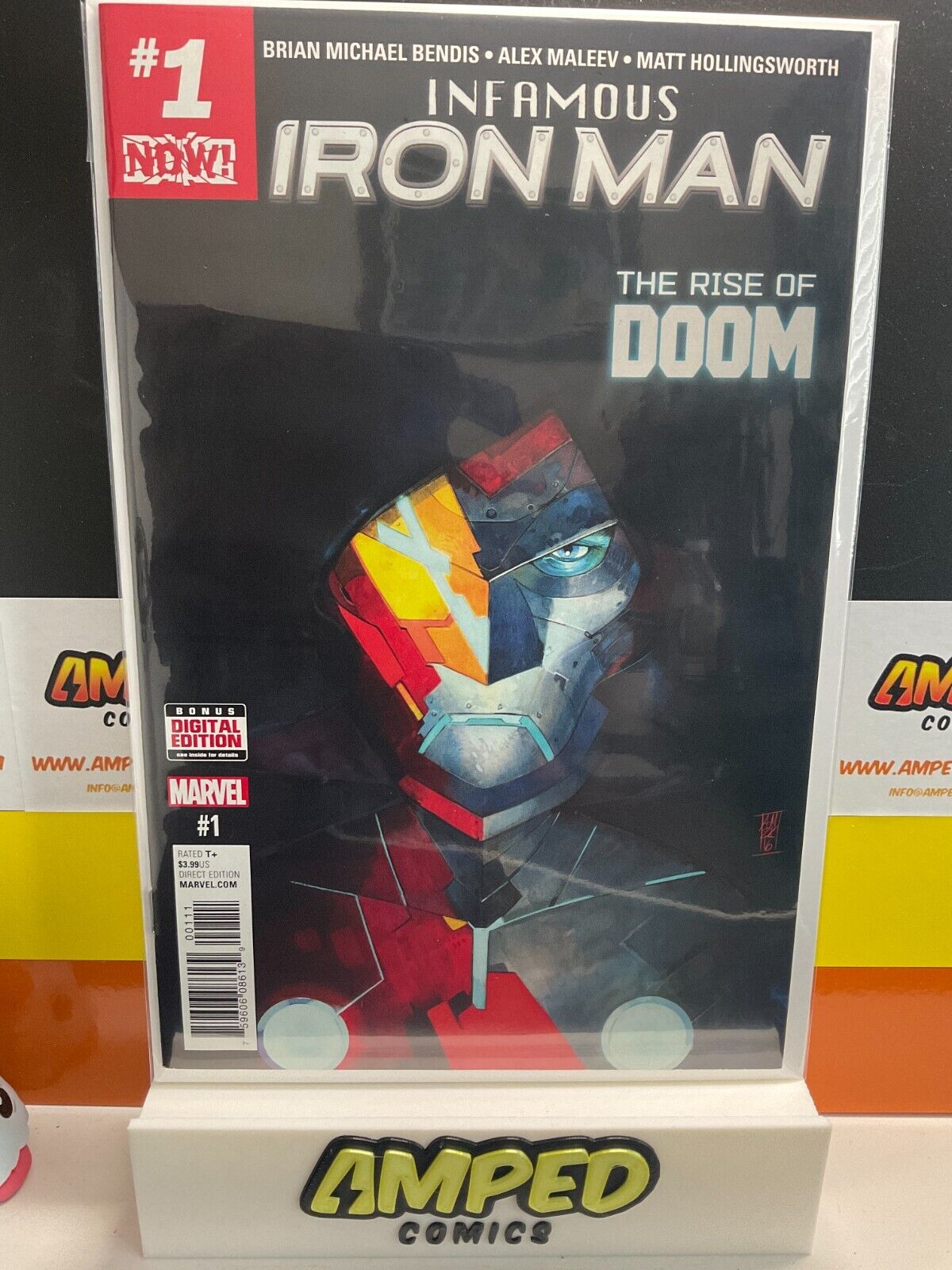 INFAMOUS IRON MAN 1# 1ST TONY STARK AI 🔥 🔑 Marvel