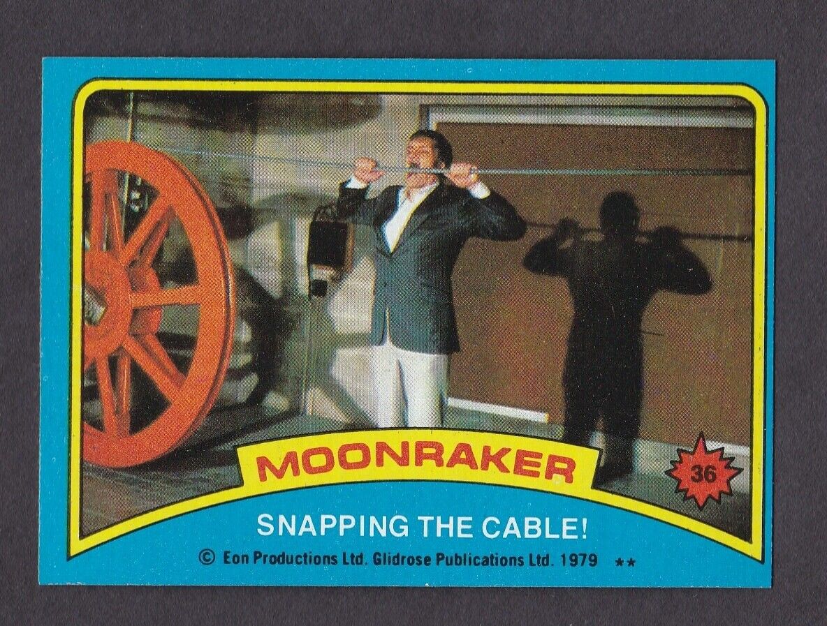 1979 TOPPS MOONRAKER - JAMES BOND - YOU PICK #1 - #99 - NM/MT