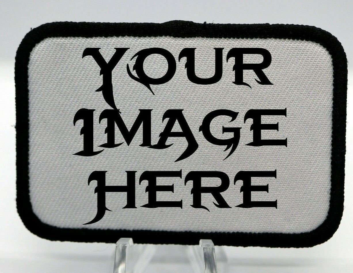morale patch Custom choose your own image or text 2
