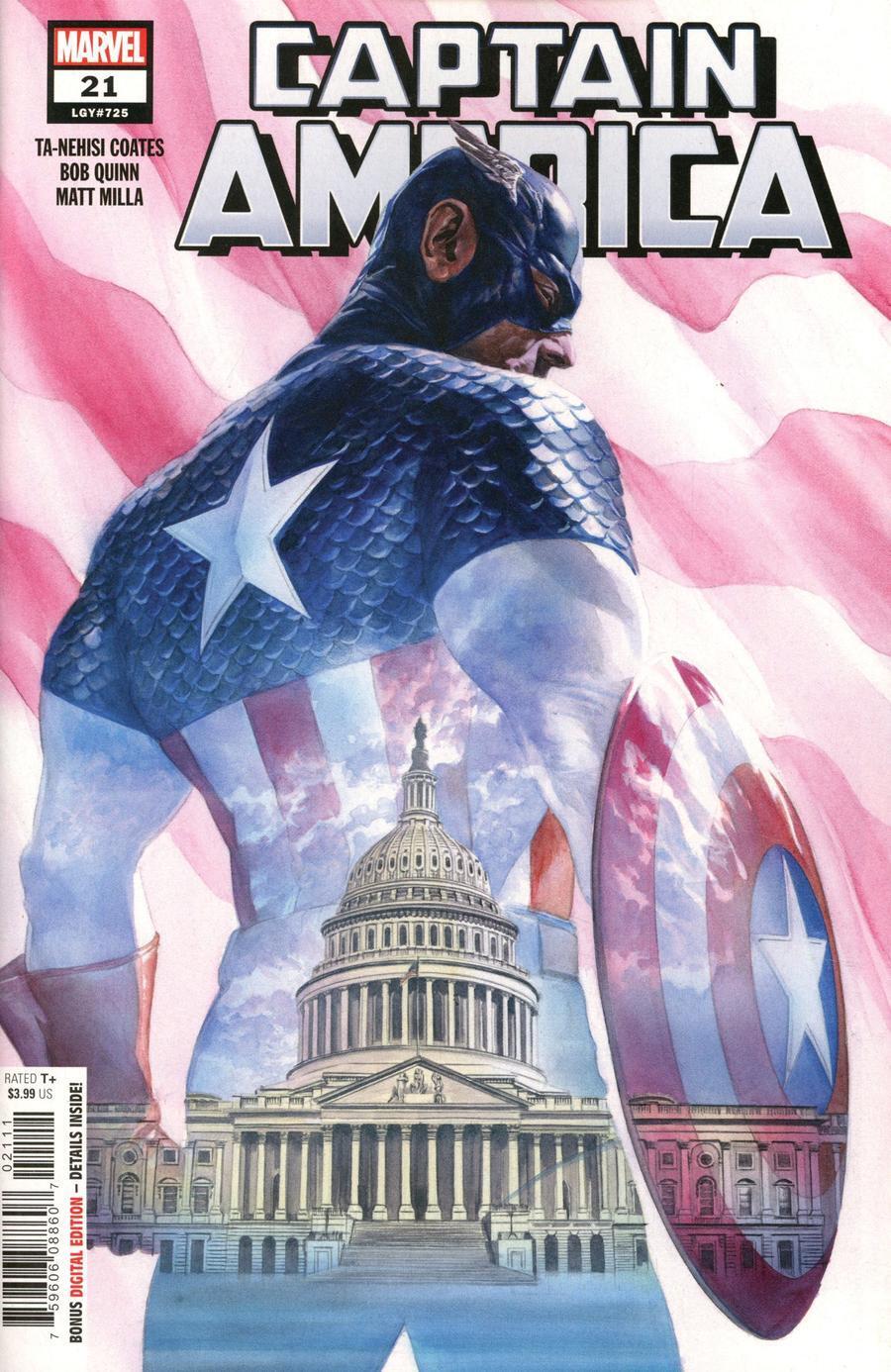 2020 Captain America #21 Marvel NM 1st Print 9th Series Comic Book