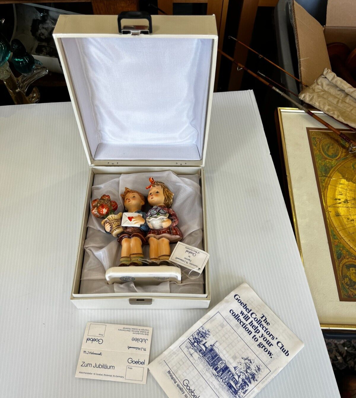 Goebal Hummel 50 Years The Love Lives On 6 1/2 Inch Figurine with Display Box
