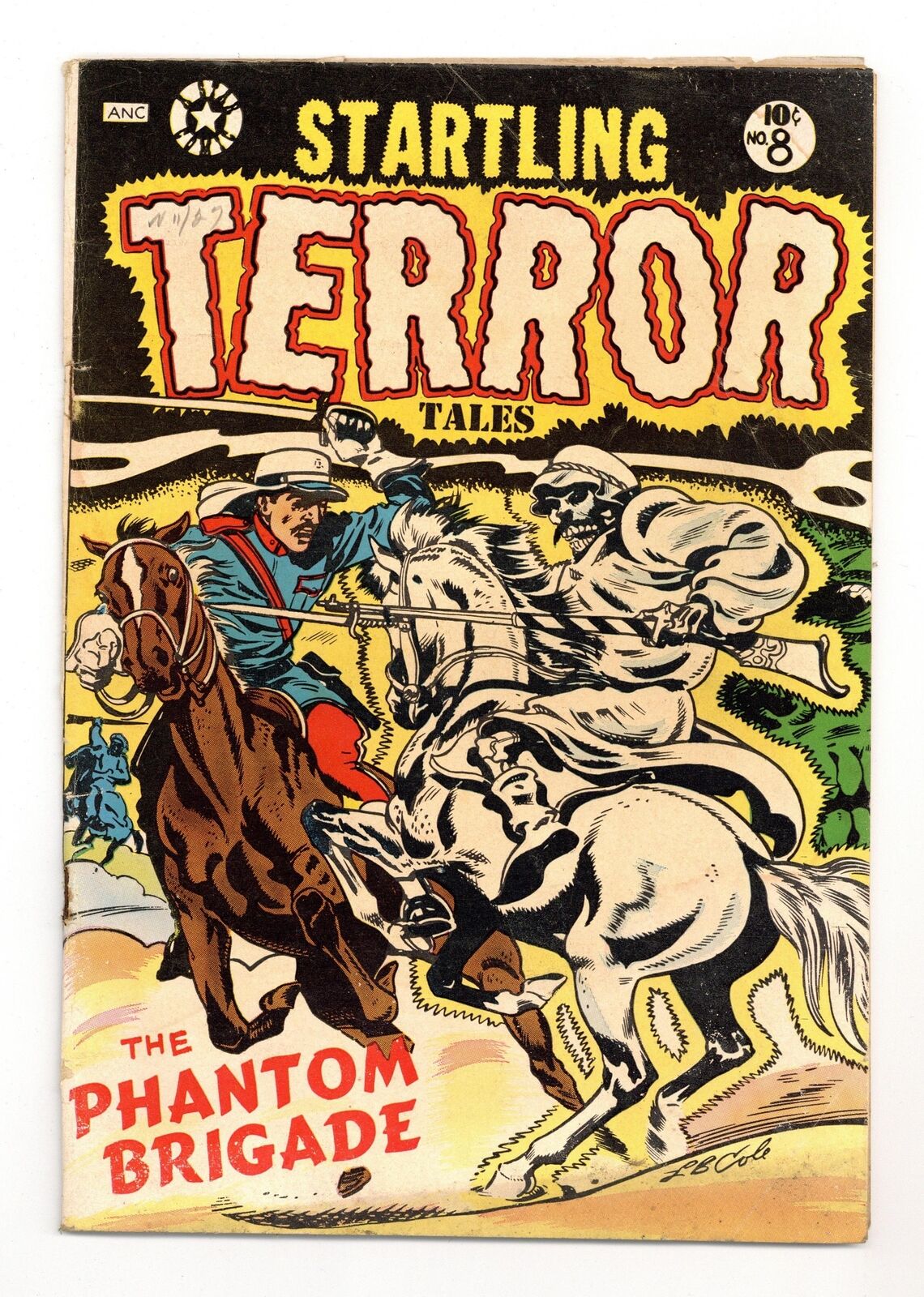 Startling Terror Tales #8 GD 2.0 1953