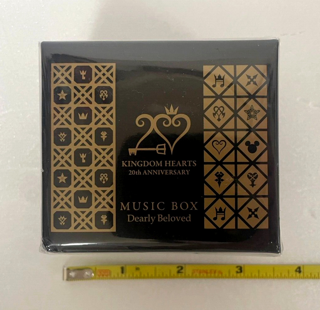 Kingdom Hearts 20th Concert Second Breath Limited Music Box Dearly Beloved