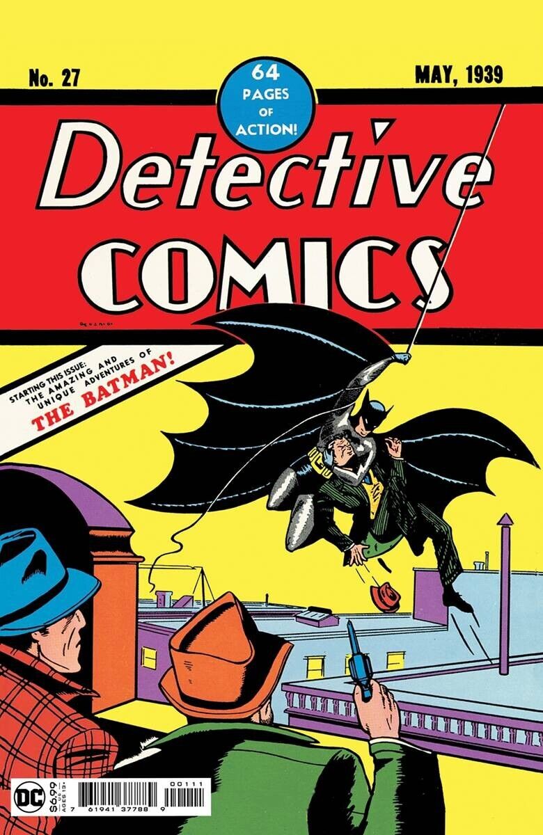 DC Detective Comics #27 1st App of Batman Robin Facsimile Variant Pre Order NM🔥