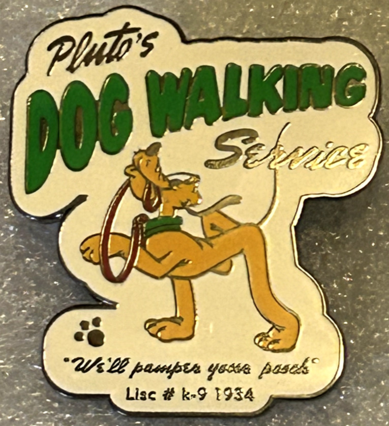 Disney pin 27717 DLR - Pluto's Dog Walking Service