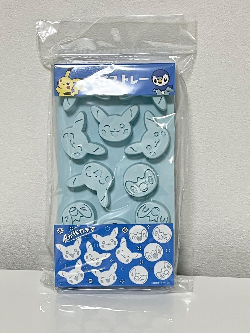 Pokemon ice tray ice making silicon mold Pikachu Piplup Face kawaii F/S