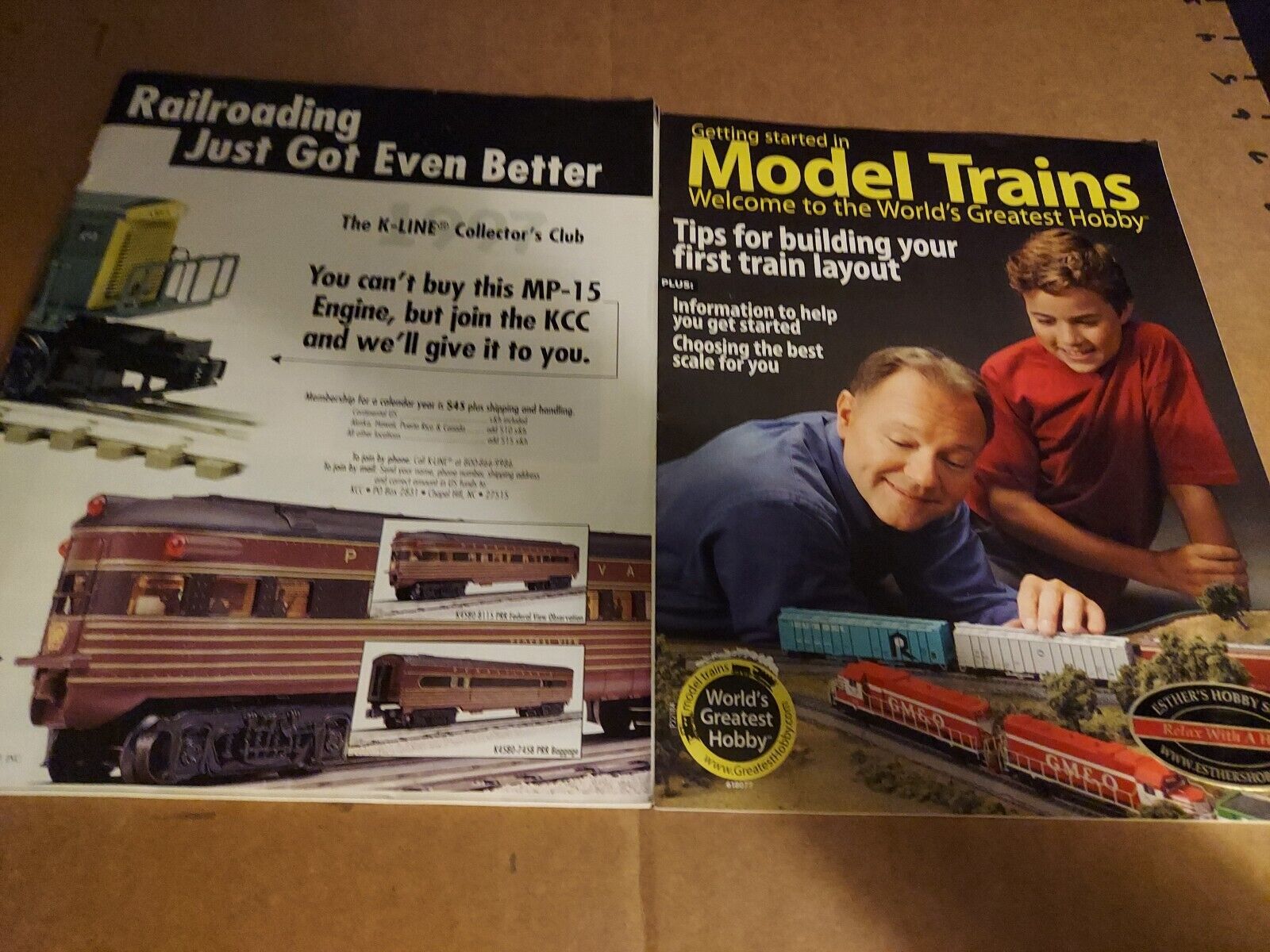 1997 Classic Toy Trains Magazine K-Line Collector's Club