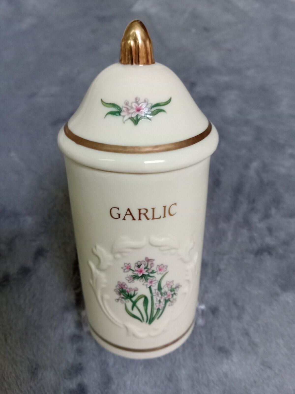 Lenox Spice Garden Jars - Fine Porcelain Handcrafted - 1992 Vintage