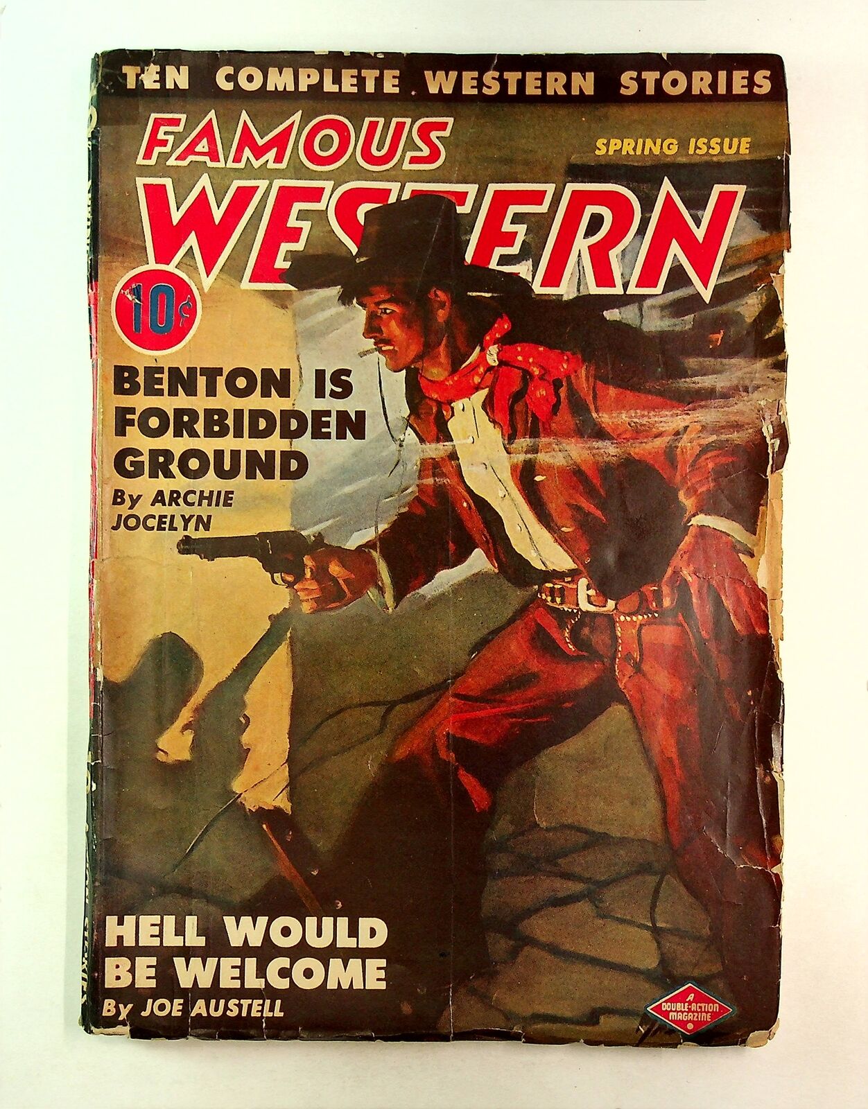 Famous Western Pulp Mar 1944 Vol. 6 #3 GD+ 2.5