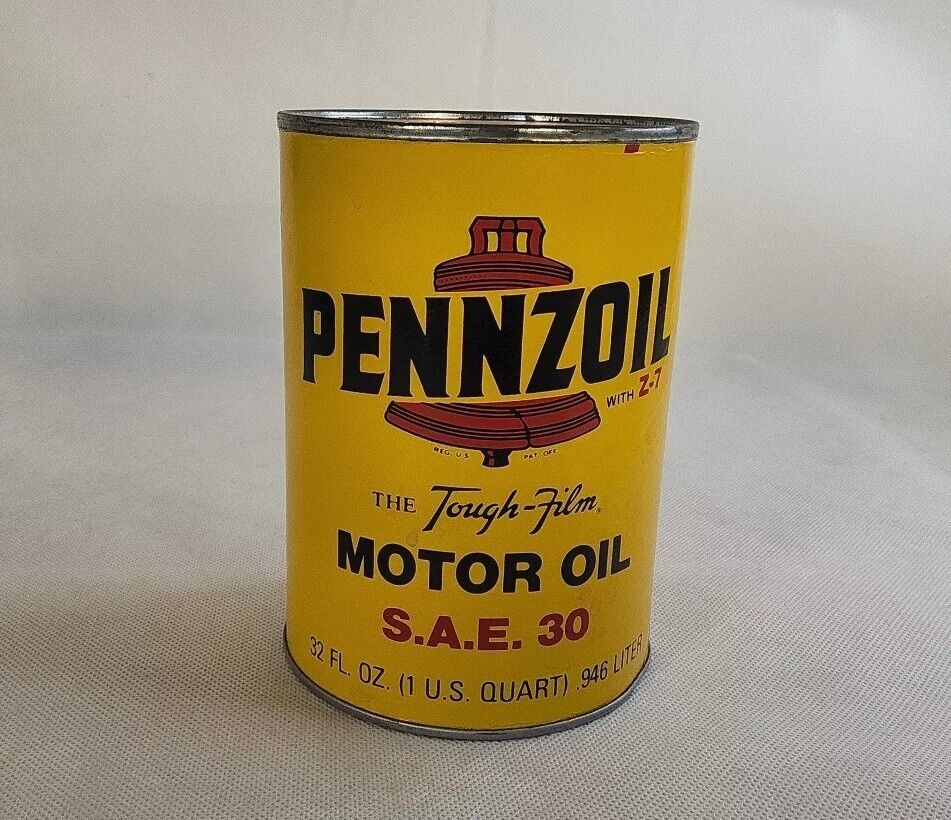 Vintage Pennzoil 1 QT. Hide an Item Oil Can