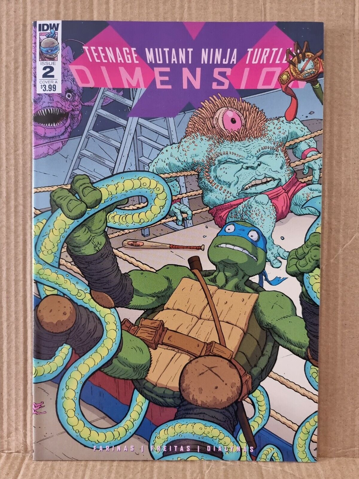 Teenage Mutant Ninja Turtles Dimension X (2017) Issue 02A