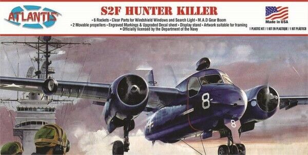 Atlantis Models 145 1/54 S2F Hunter Killer Aircraft (formerly Aurora)