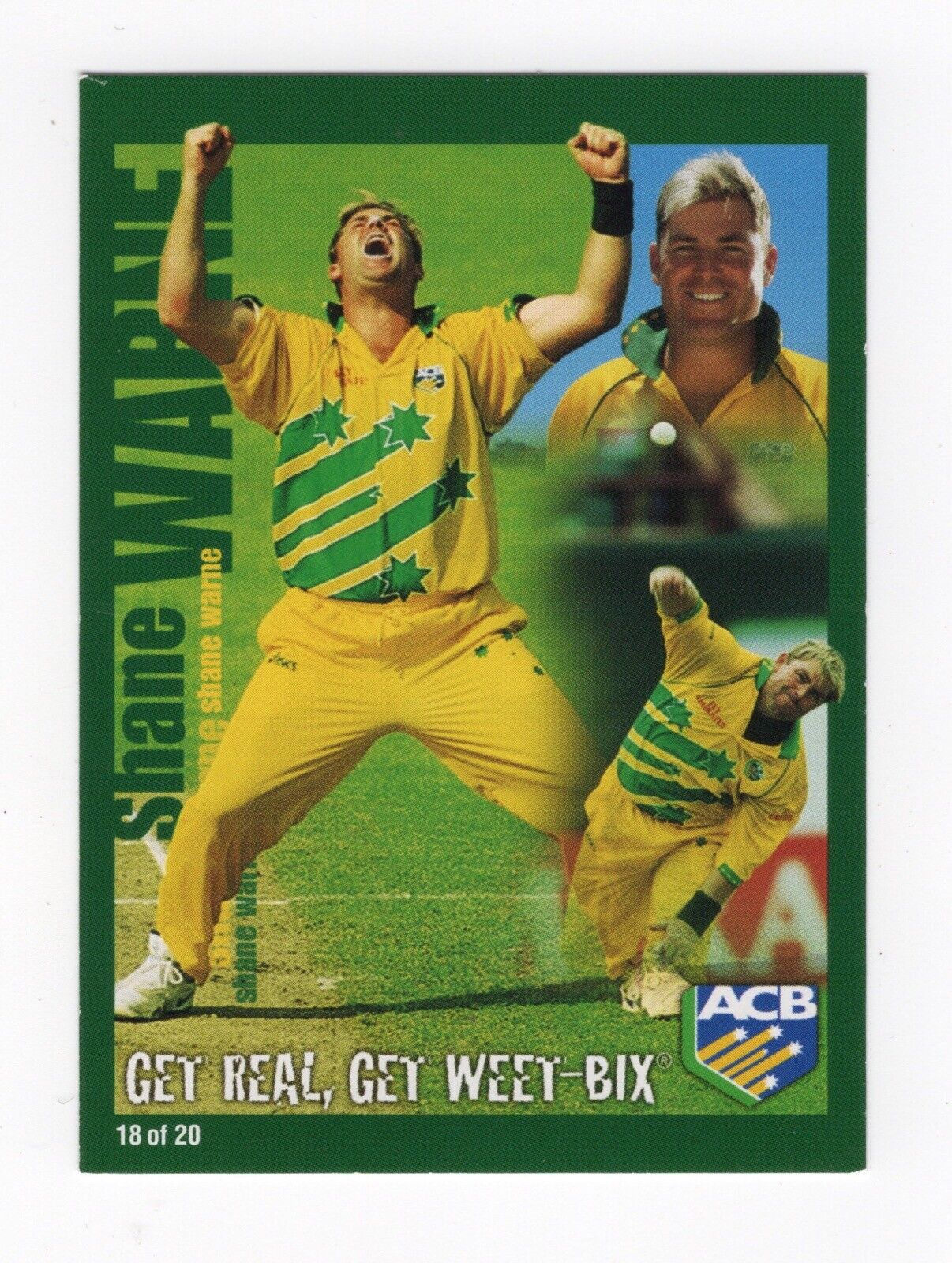 Sanitarium Australia - Cricket 2000 - Get Real, Get Weet-bix Shane Warne