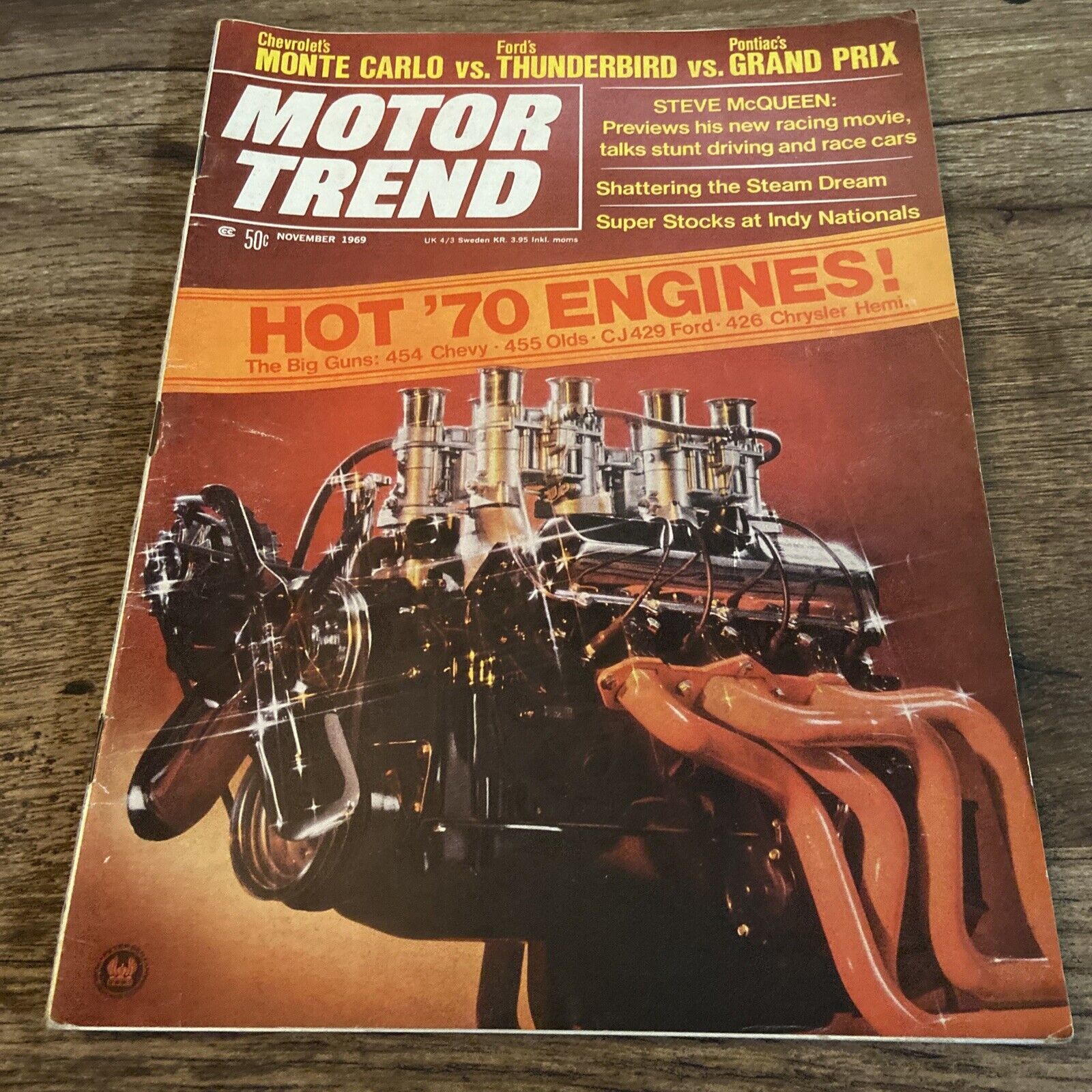 Motor Trend  Magazine November 1969