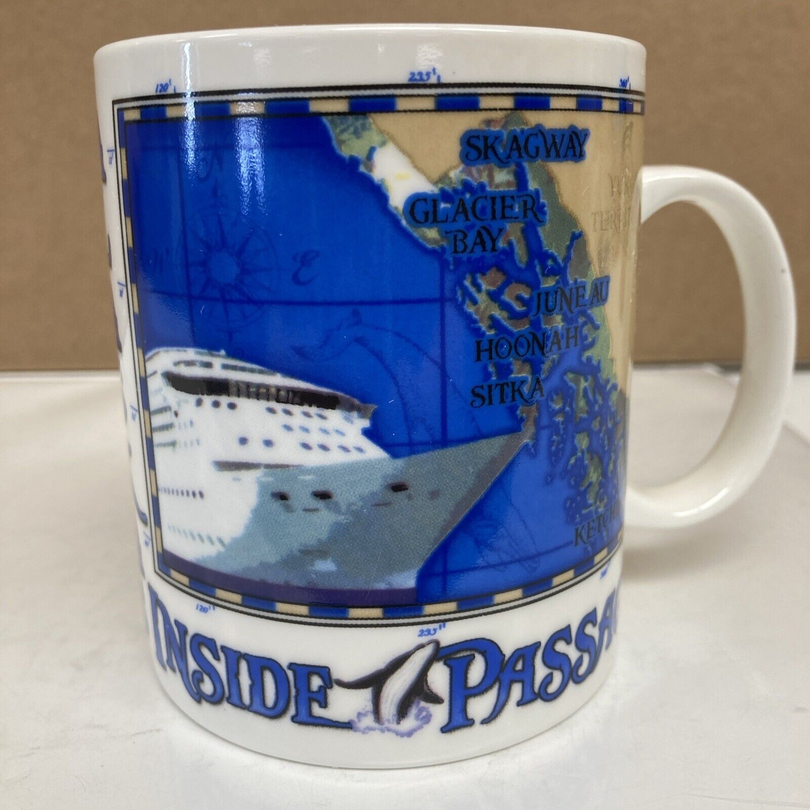 Alaska's Inside Passage ceramic coffee Mug Ketchikan, Alaska The Last Frontier