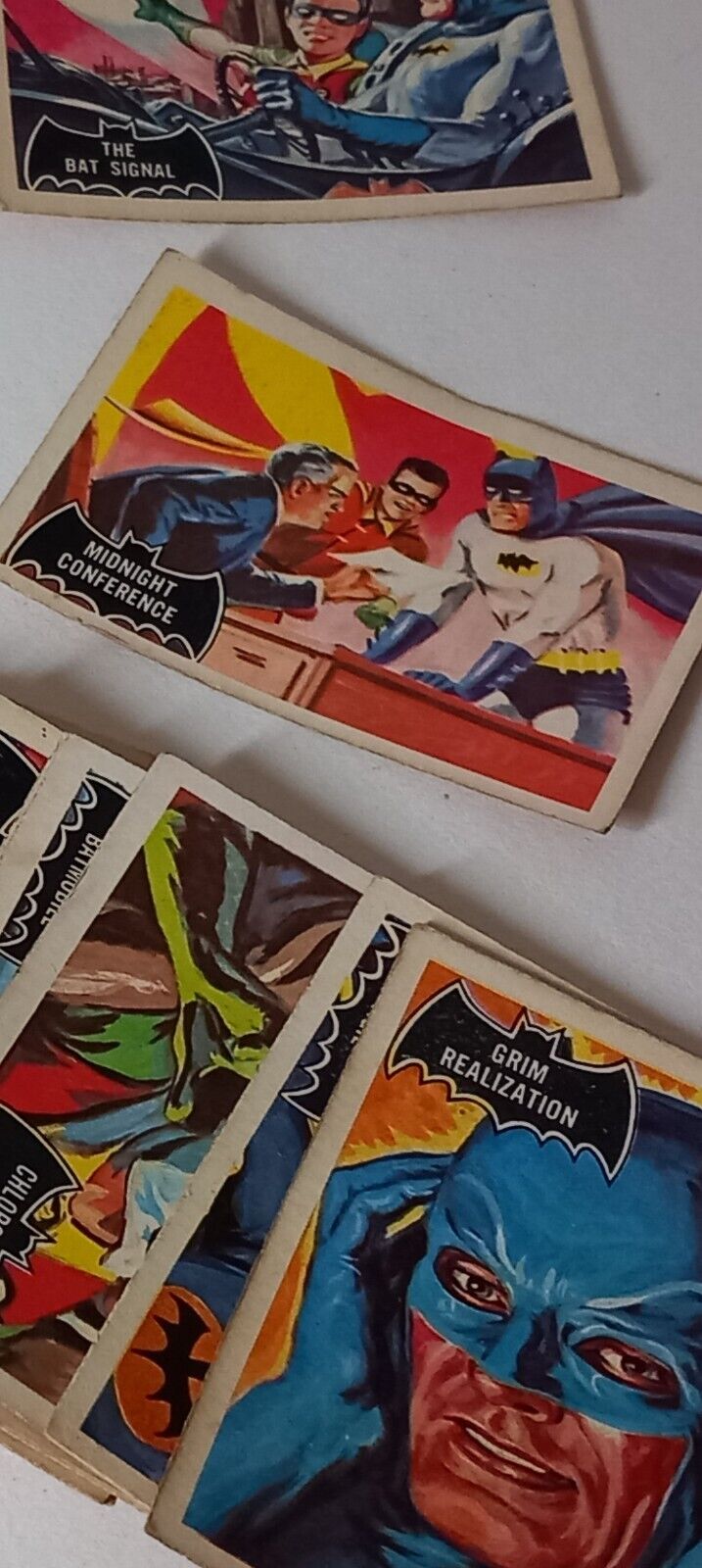 \'RARE\' 1966  Batman  Trading Cards  A & BC Full Set 55 Cards