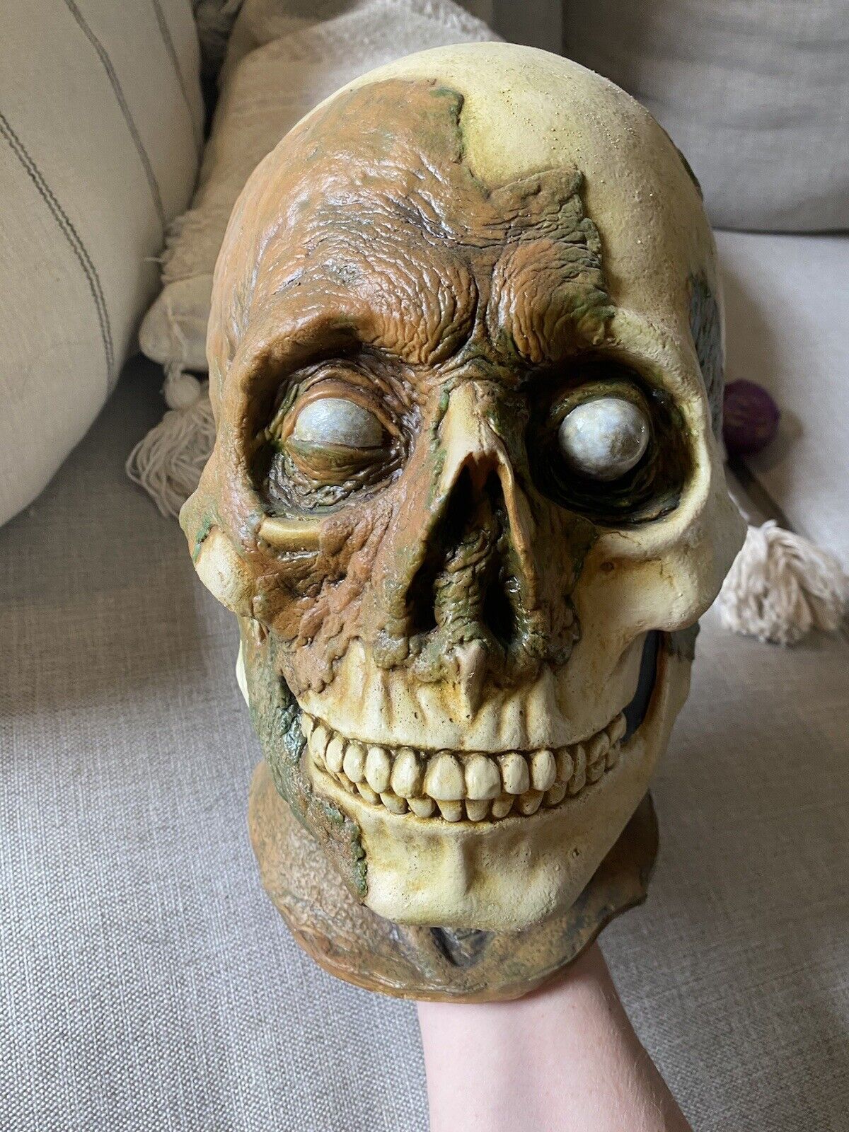 Ed Kennefick Skully Display Mask Not Don Post Or Topstone 