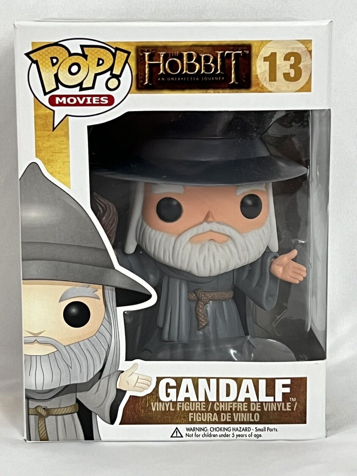 Funko Pop Movies The Hobbit #13 Gandalf With Hat Vaulted with Pop Protector