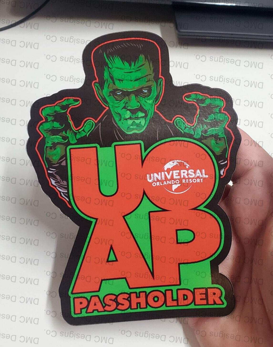 Frankenstein UOAP Passholder Magnet, Aftermarket