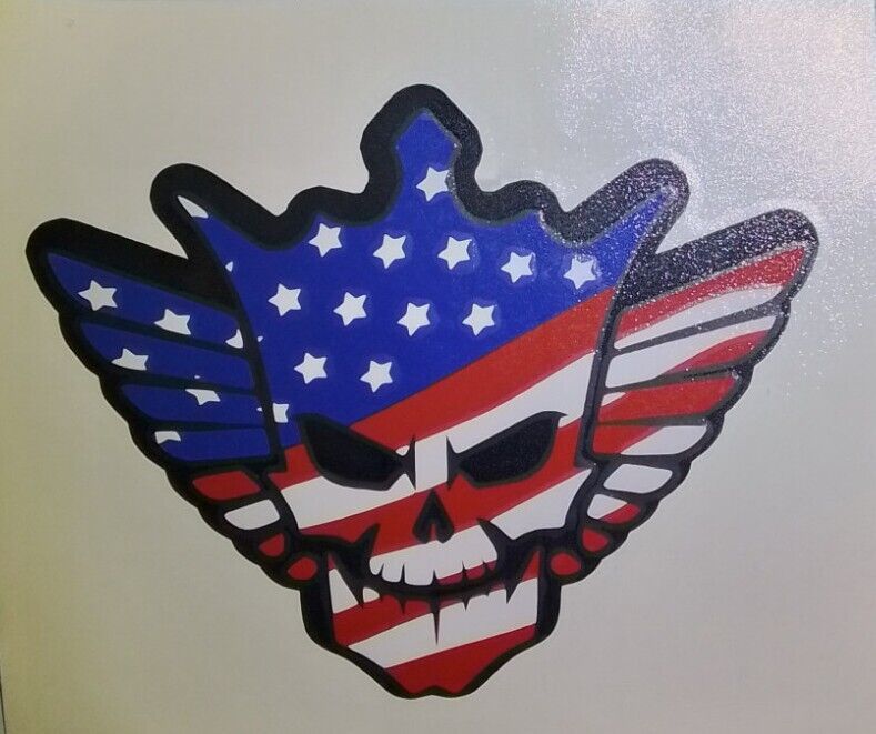 Cody Rhodes The American Nightmare Vinyl Sticker 5.75x4.5 Inch, Multi Color