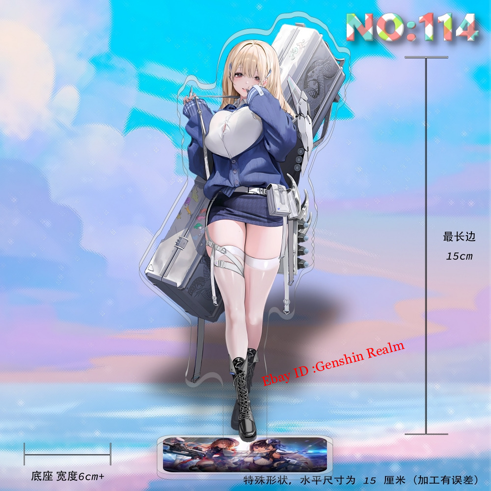 Anime NIKKE:The Goddess of Victory Acrylic Desktop Stand Figure Collection Decor