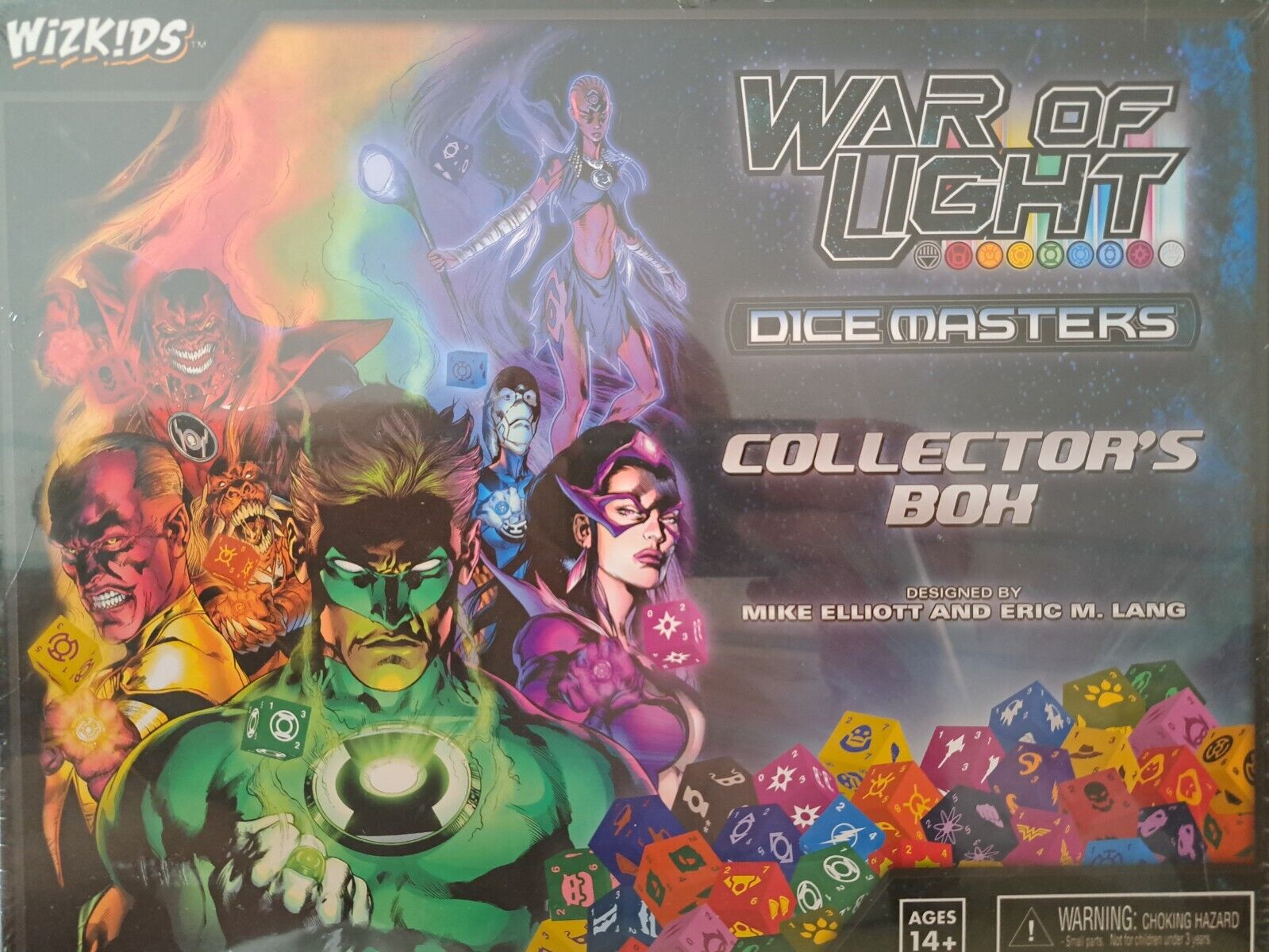DC Comics Dice Masters War of Light collector\'s box by WizKids, sealed MIB