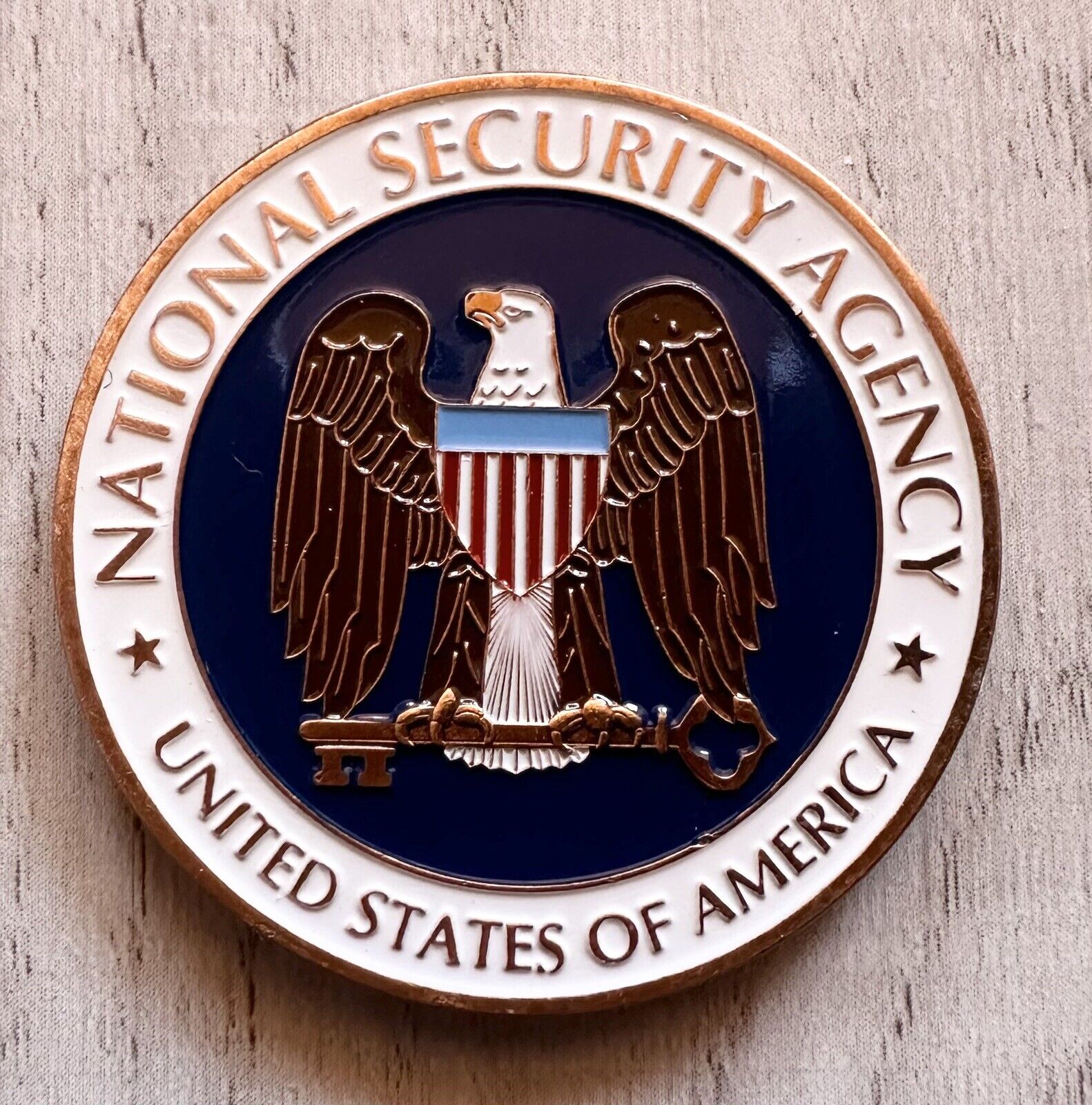 National Security Agency NSA Challenge Coin