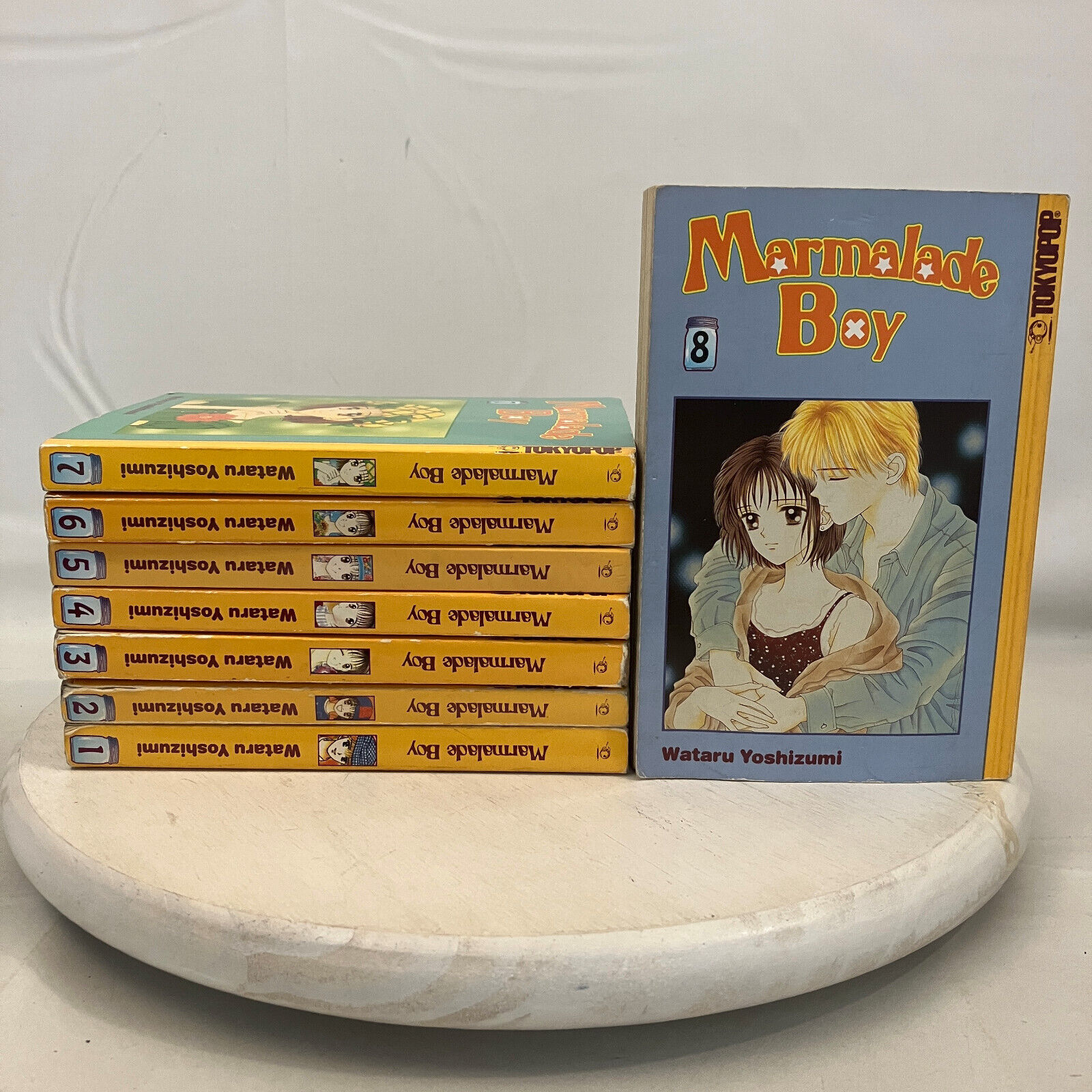 Marmalade Boy Lot of 8 Manga Volumes 1-8 Wataru Yoshizumi Tokyopop Shoujo RomCom