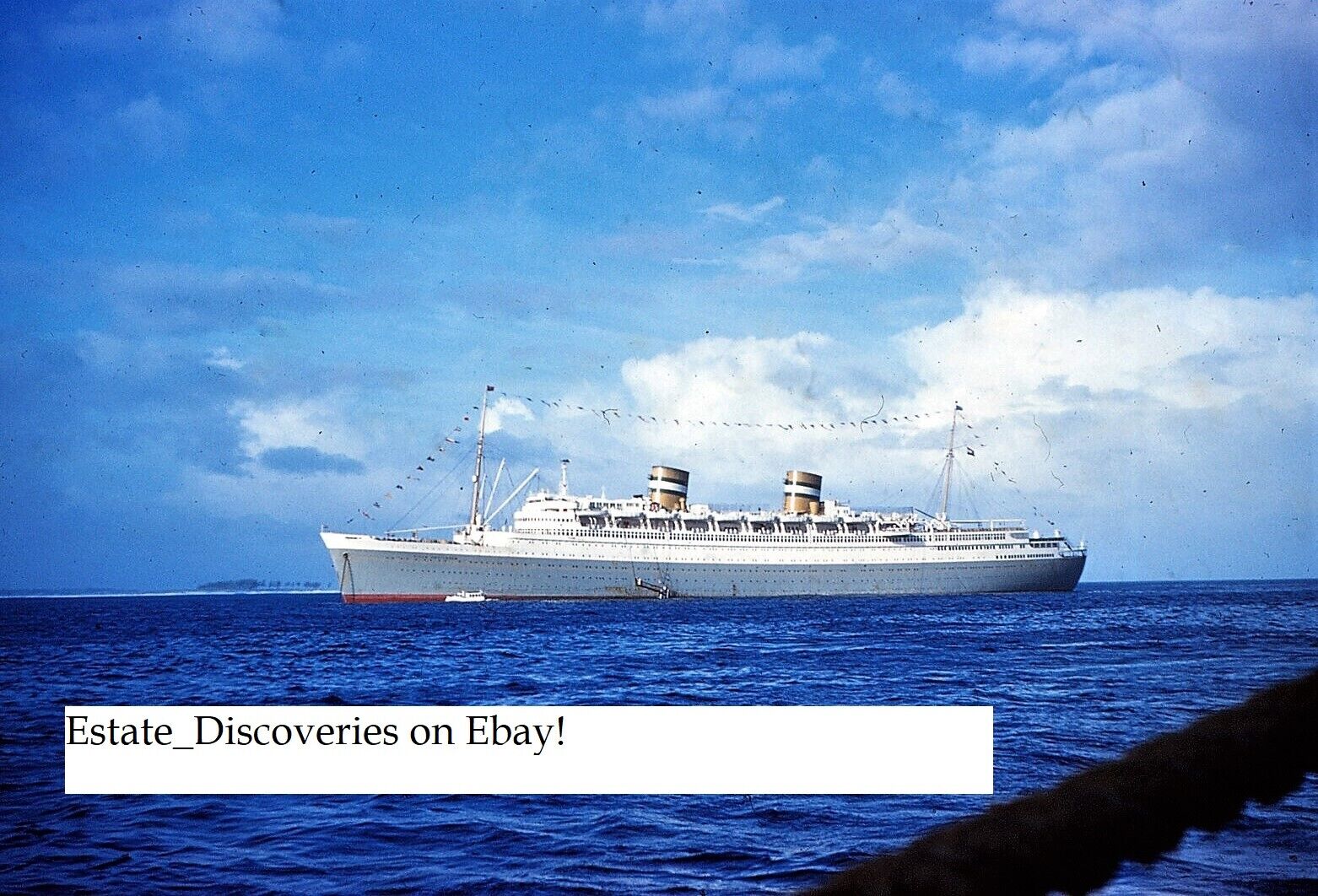 Vintage Ocean Liners, Ships, Boats, Cruises, Photos from Slides Sent Digitally 