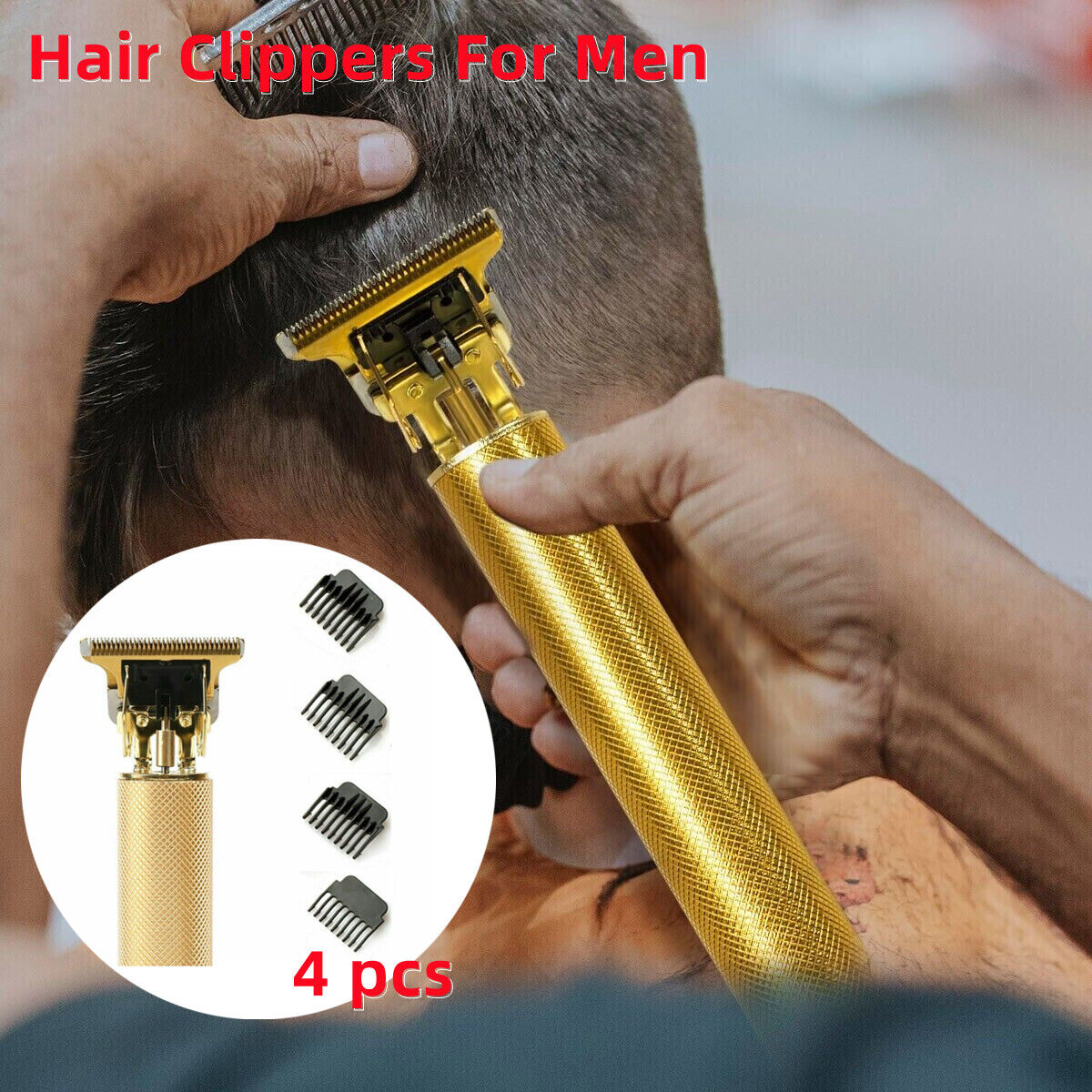 Professional Hair Trimmer Hair Clippers For Men Barber Cordless Cutting Machine