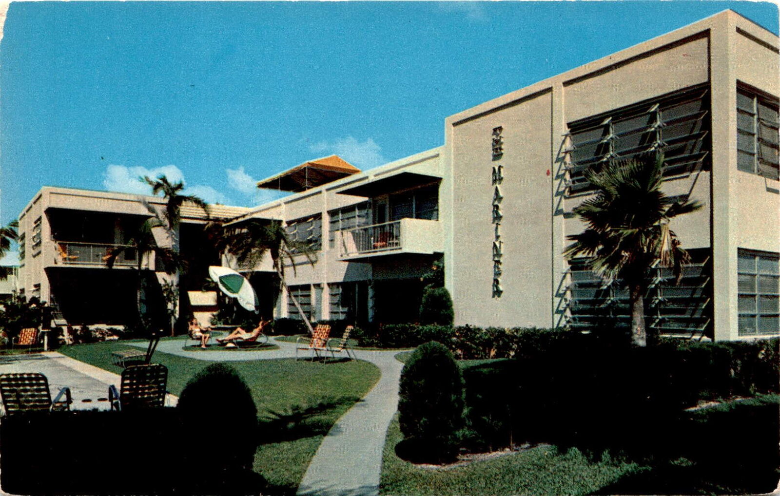 Fort Lauderdale, Florida, Mariner, amenities, ocean view, beach, Postcard