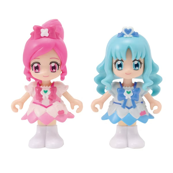 MS33 BANDAI Pretty Cure All Stars Precord Dolls: Cure Blossom & Cure Marin