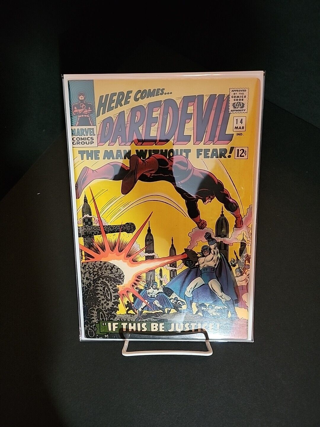 Daredevil #14 (Marvel 1966) Ka-Zar & Plunderer Appearance 