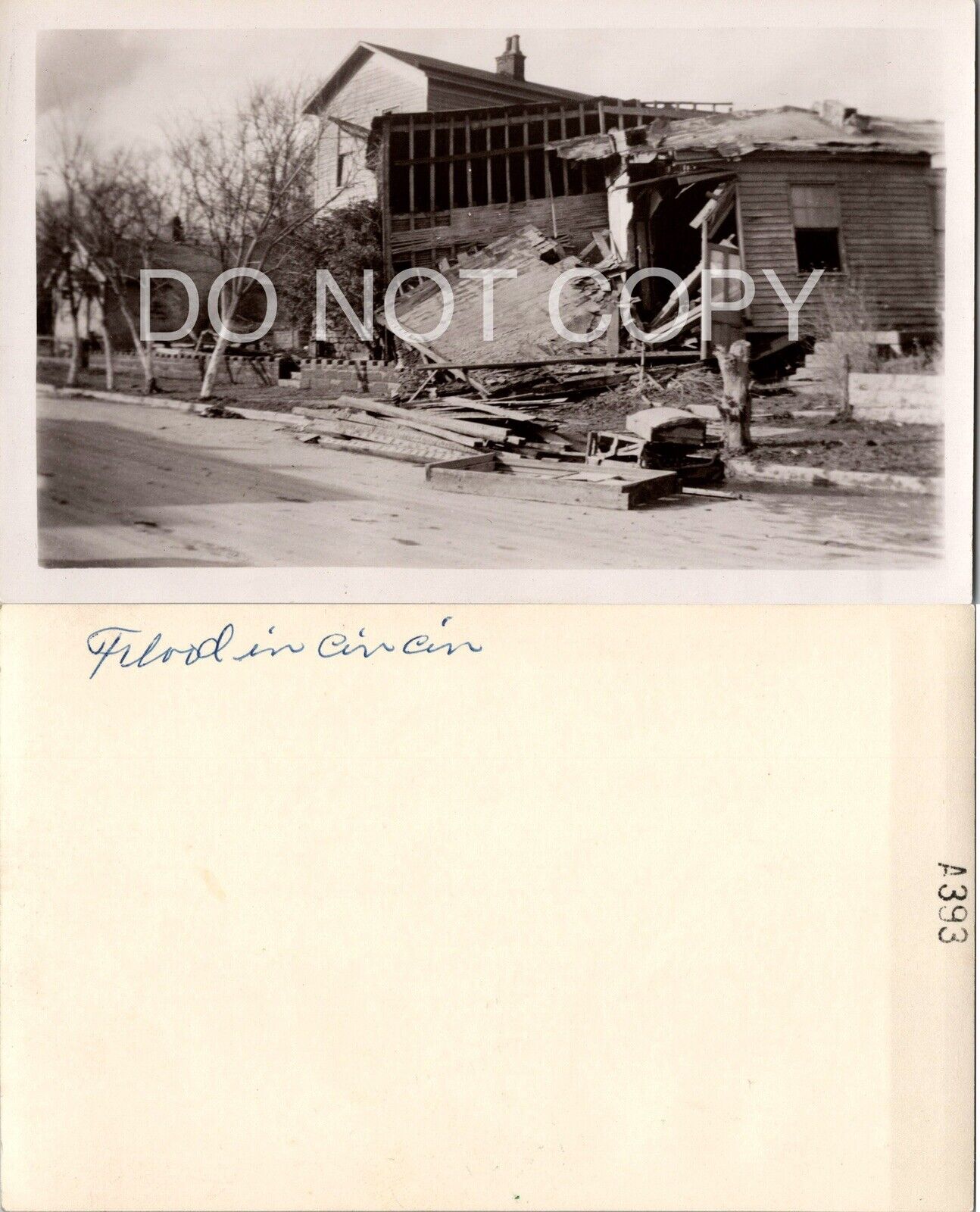 CINCINNATI OHIO OH 1930s Flood Ruins Disaster Scenes Residence Streets 10 Photos