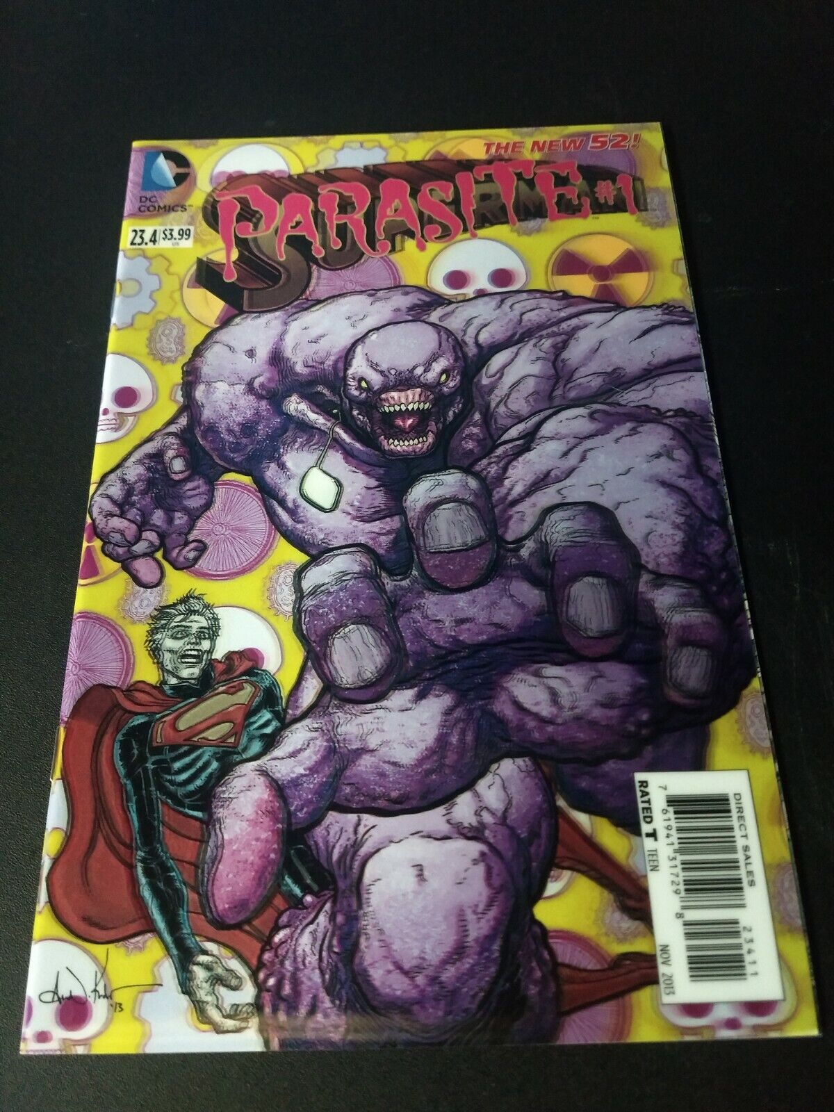 Superman New 52 #23.4. Parasite 3D Lenticular.