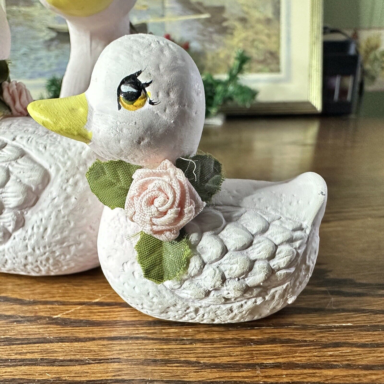 3 pcs - Bisque Duck Family - Sizes SM, Med Large - Nursey to Living Room - Cute