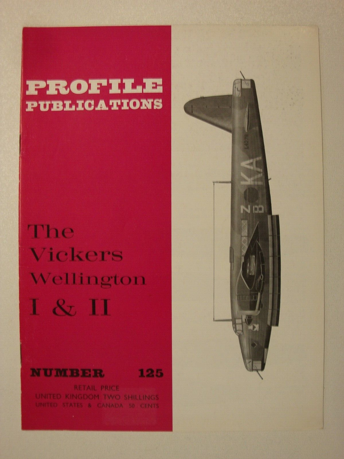 Profile #125 Vickers Wellington I & II (Camouflage, Service History, RAF Wimpey)