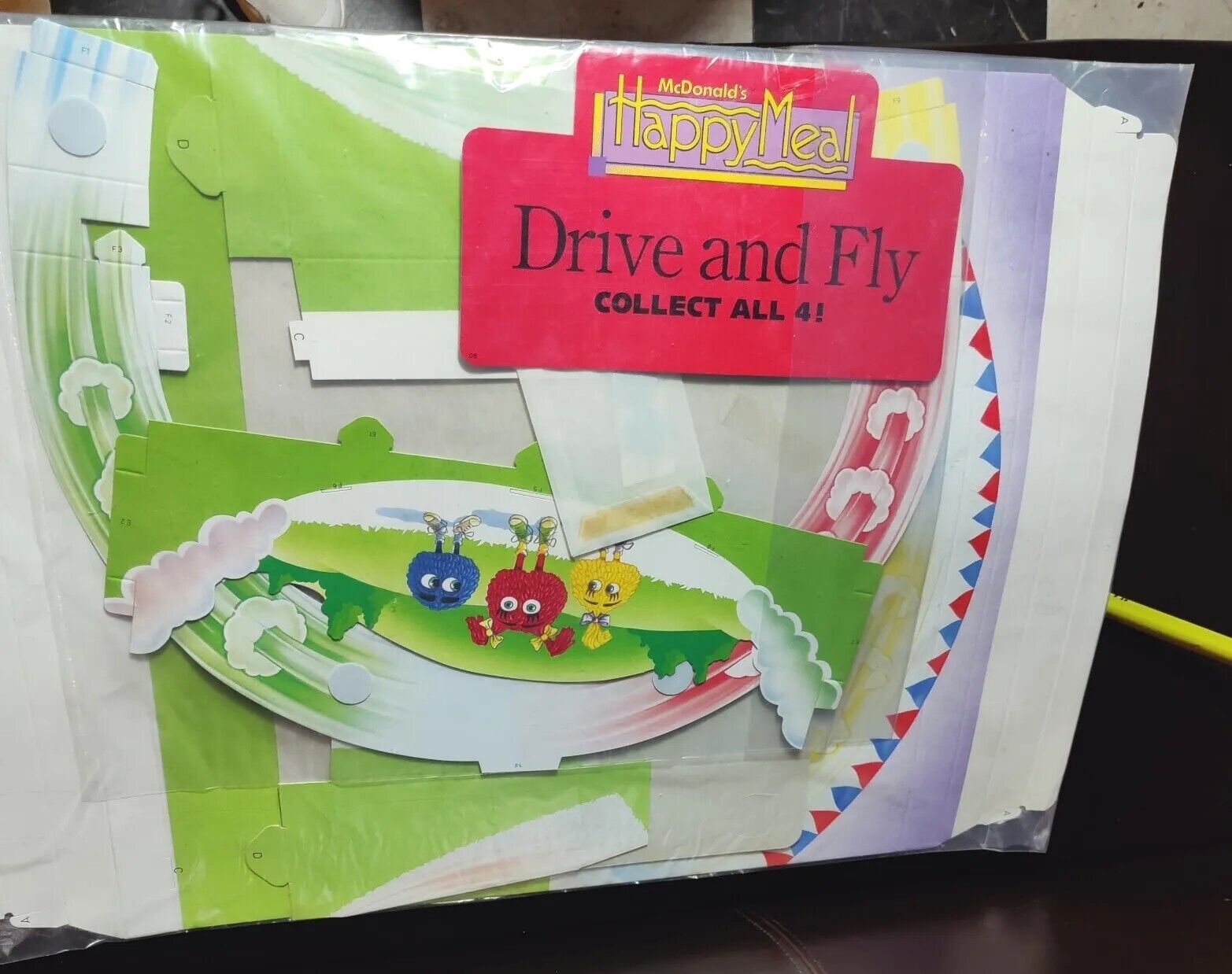 McDonald\'s Drive and Fly Happy Meal Store Display