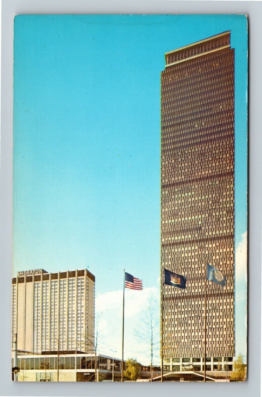 Boston, MA-Massachusetts, Skyscraper, Hotel, Vintage Postcard