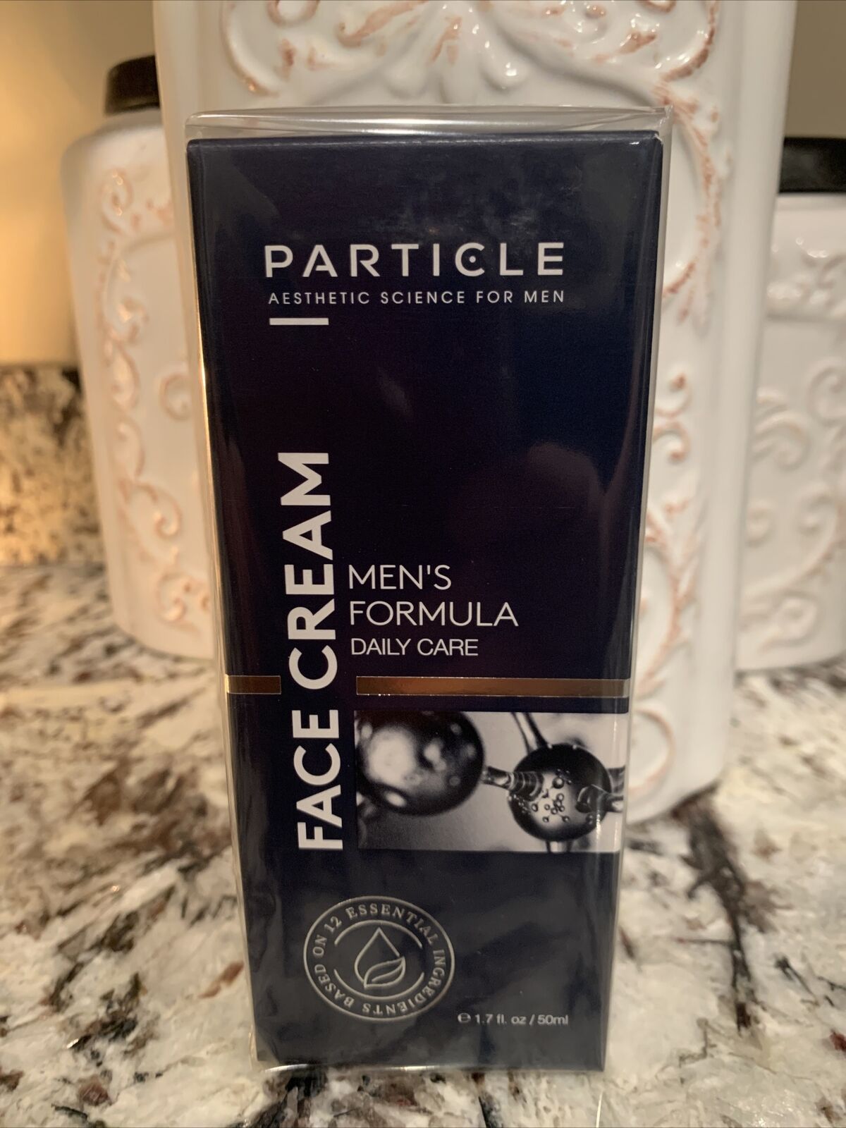 Particle Men\'s Formula Face Cream 6-in-1 Anti-aging Daily Skin Care ,1.7oz ,USA