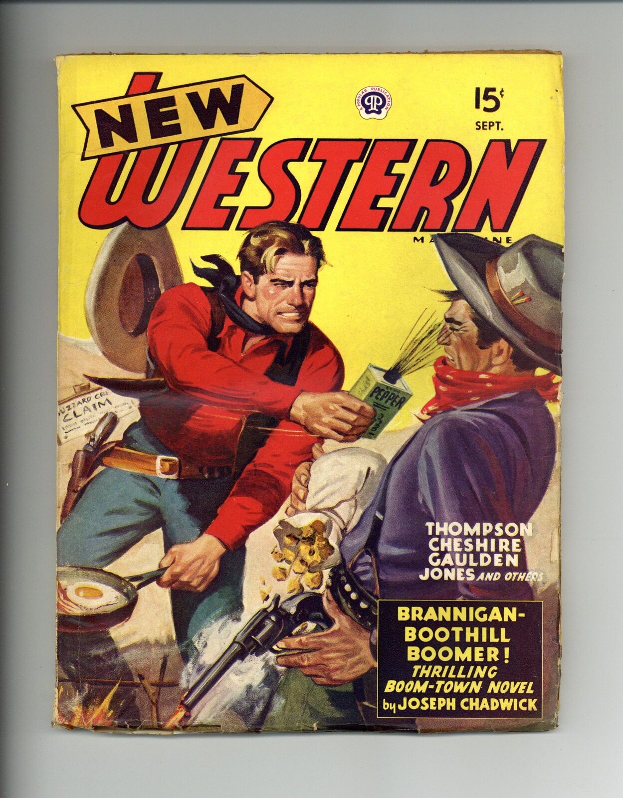New Western Magazine Pulp 2nd Series Sep 1946 Vol. 12 #2 VG/FN 5.0