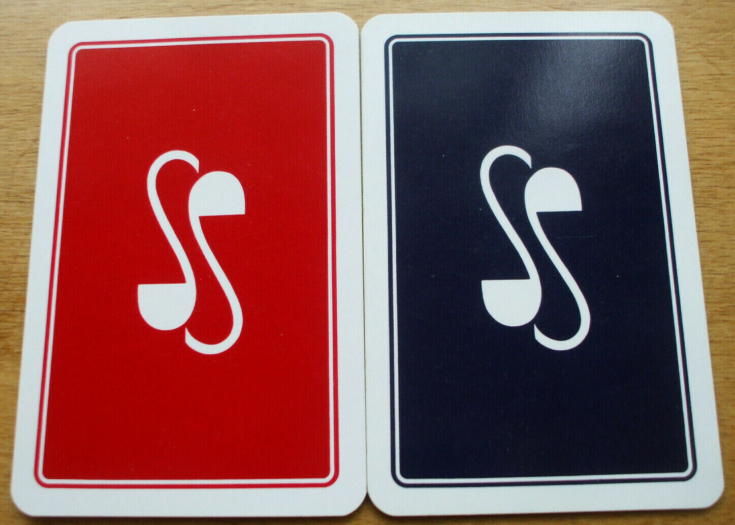 2 Single Genuine Vintage Swap Playing Cards Smythson Of Bond Street London Pair