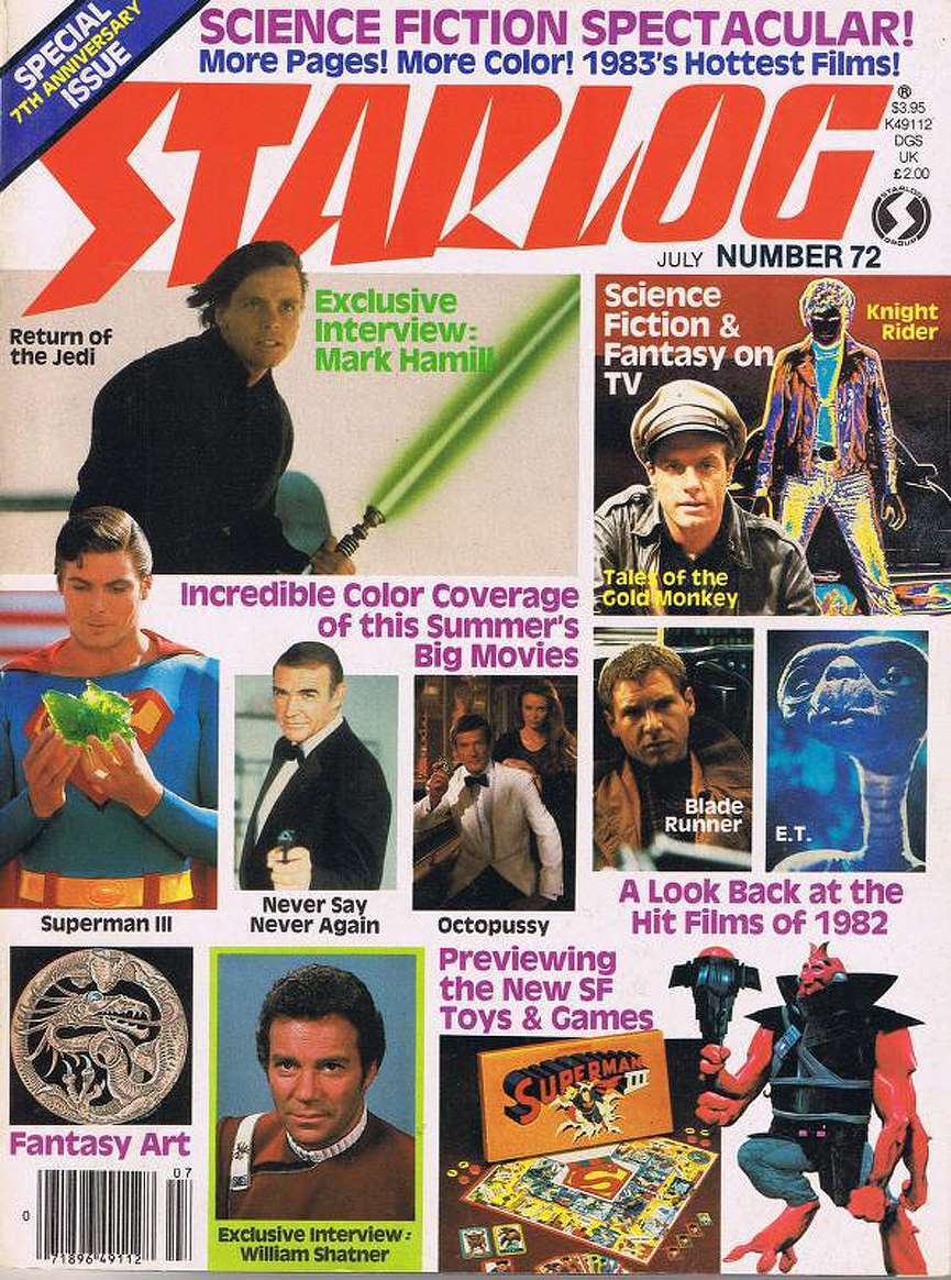 Starlog #72 (Newsstand) FN; Starlog | Magazine Science Fiction Spectacular - we