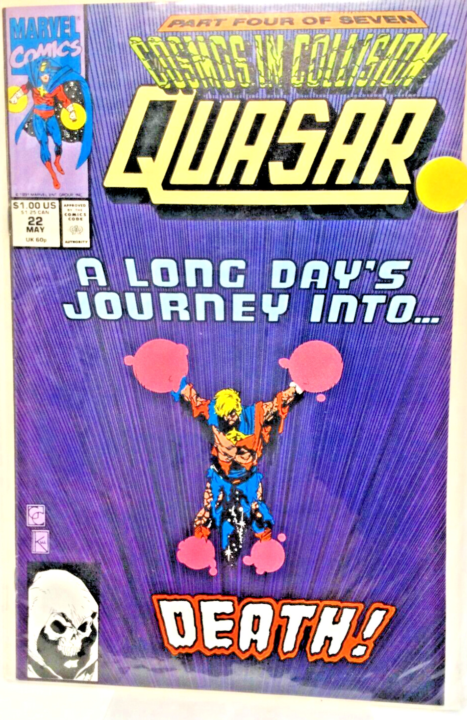 QUASAR - Vol. 1 #22 - May 1991 - Marvel Comics