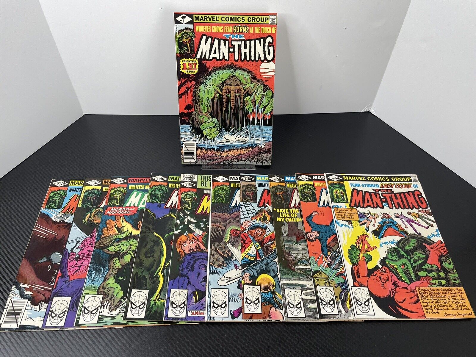 Man Thing Lot 11 Issues #1, 2, 3, 4, 5, 6, 7, 8, 9, 10, 11 (Marvel Comics 1979)
