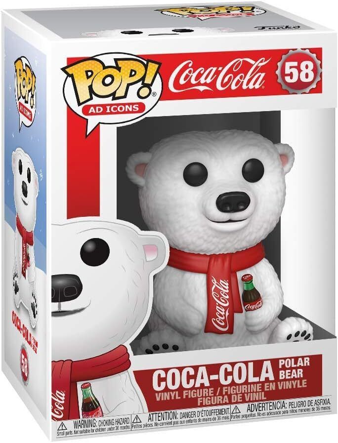 Funko Pop AD Icons: Coca-Cola - Polar Bear Vinyl Figure
