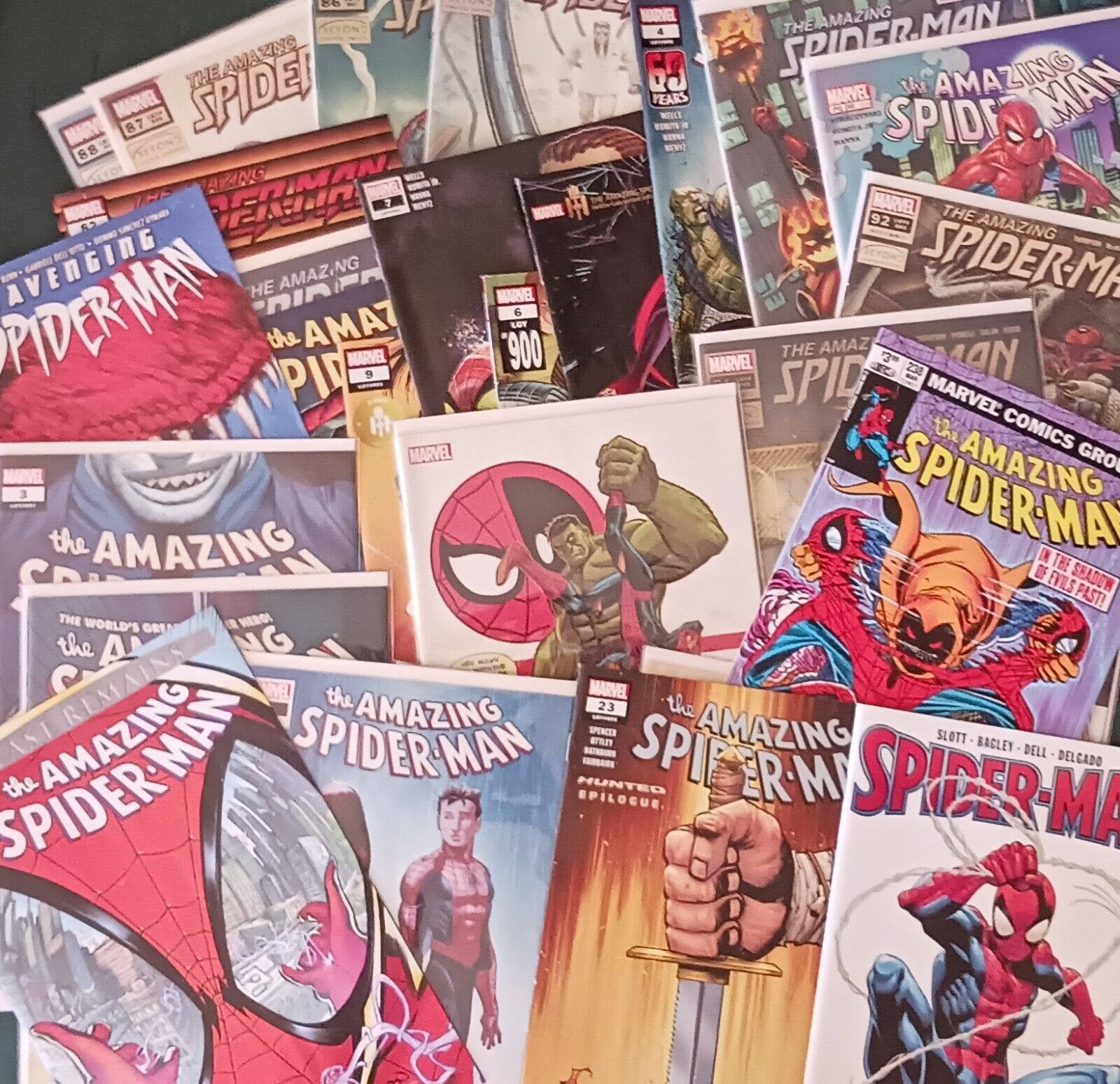 Lot Of 50 Random Spider-man Comics