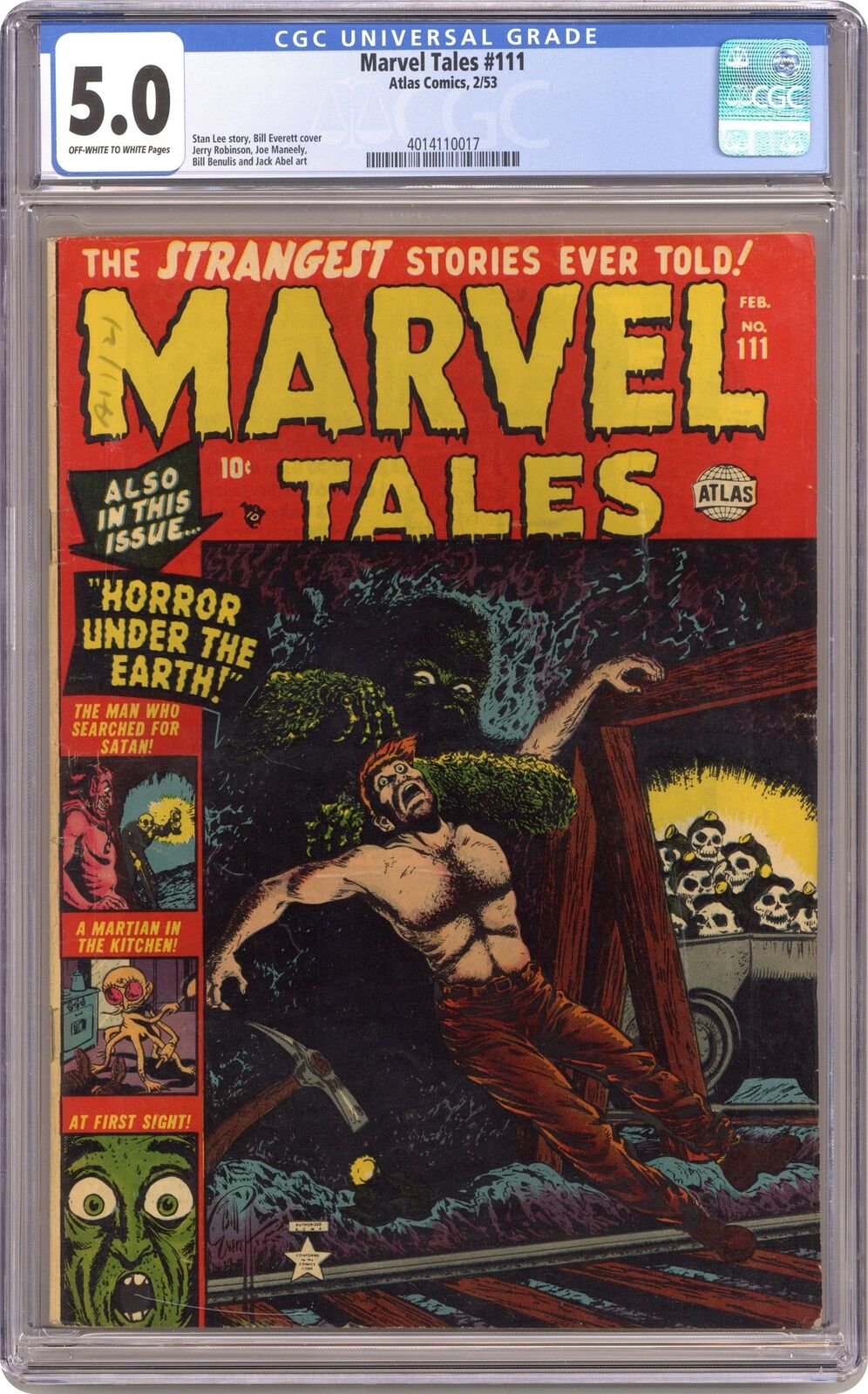 Marvel Tales #111 CGC 5.0 1953 4014110017